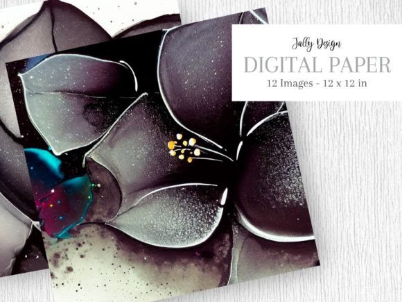 Black Alcohol Ink Flower Glitter: A Complete Guide to Creating Stunning, Shimmering Art