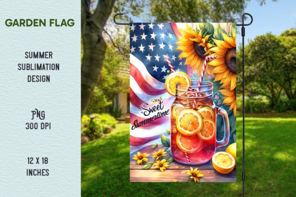 Celebrate the Season with a 4th of July Garden Flag and Summer Garden Accents