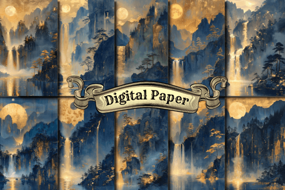 Fantasy Waterfalls Digital Artworks Pack: A Practical Review of Visual Assets for Creative Projects