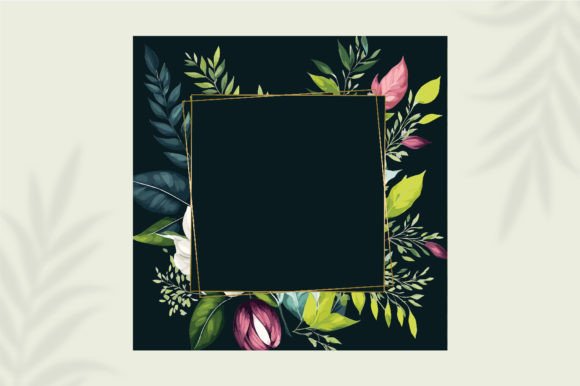Floral Watercolor Wedding Background: A Distinctive Choice for Your Celebration