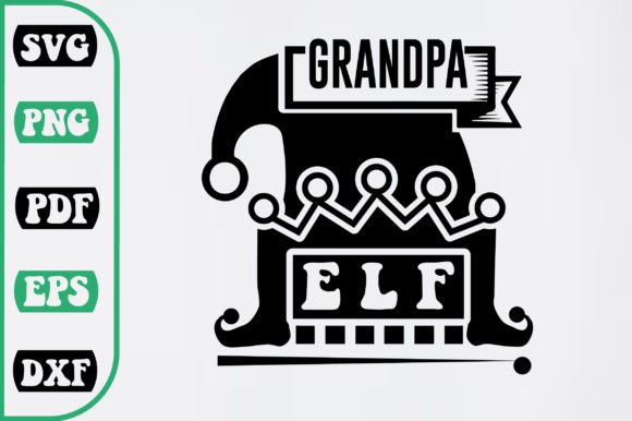 Grandpa Elf SVG Design: Bringing Character and Warmth to Holiday Crafting