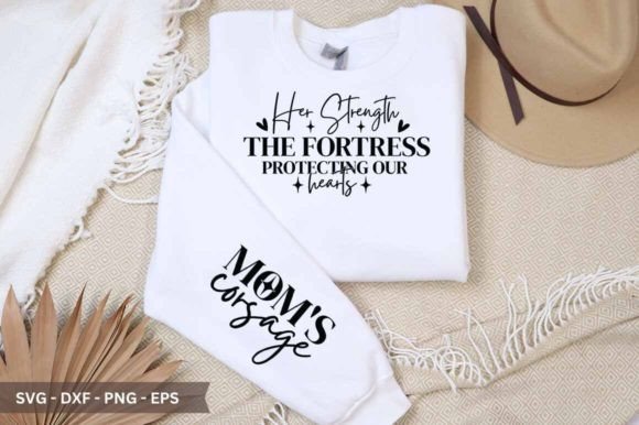Her Strength the Fortress Sleeve SVG: A Strategic Asset for Mindful Branding and Design