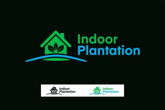 Indoor Plantation Logo Design Nature: Where Organic Meets Modern