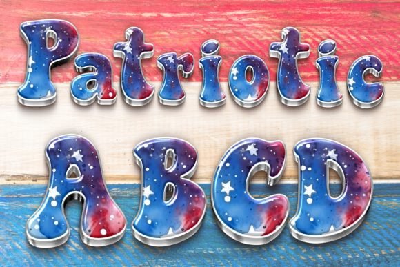 Patriotic Alphabet 2-Glossy, Bright, PNG: A Practical Review for Creators and Professionals