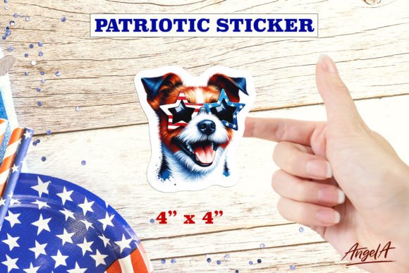 Patriotic Jack Russell Sticker: A Complete Guide