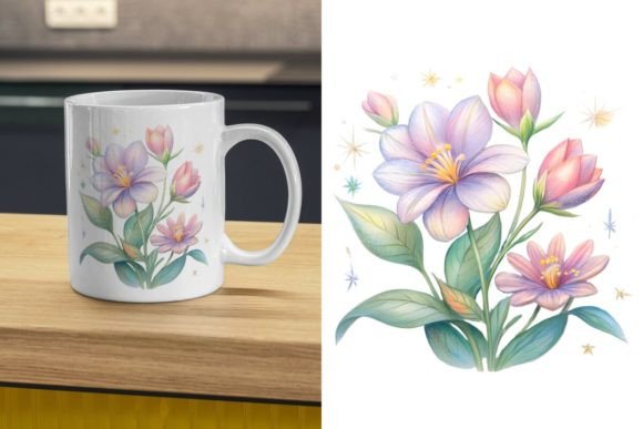 Pencil Sketch Magical Flowers: A Versatile Resource for Creators and Professionals