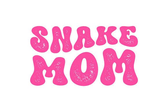 Retro Snake Mom SVG PNG for Sublimation