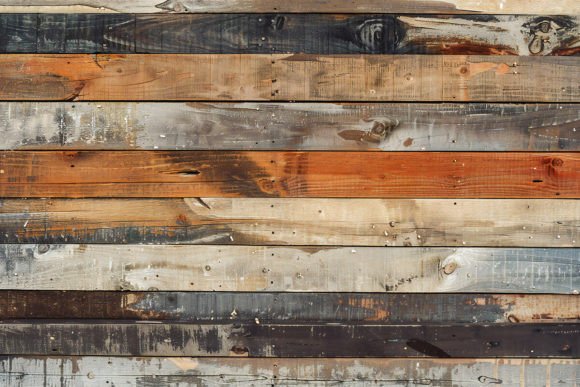 Rustic Wooden Background Font for Authentic Design