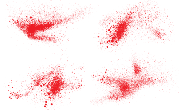The Art of Imperfection: Why Hand-drawn Red Blood Ink Splatter Brush Is Redefining Visual Storytelling