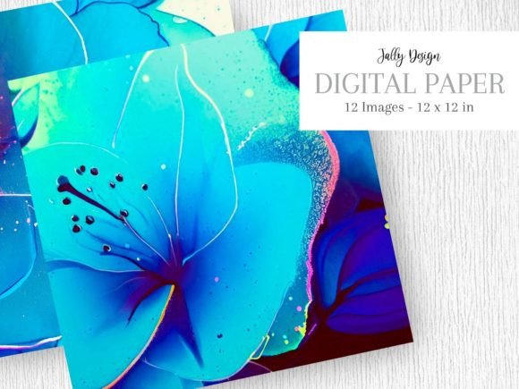 Using Neon Blue Alcohol Ink Colorful Glitter with Purpose and Strategy