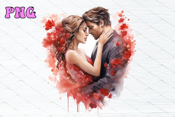 Why Love Couple Watercolor Sublimation PNG 11 Deserves a Place in Your Creative Workflow
