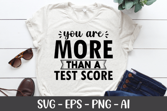 You Are More Than a Test Score SVG